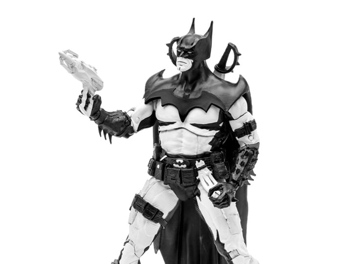 McFarlane Toys DC Multiverse Gold Label Batman Designed by Todd McFarlane (Sketch Edition) Exclusive Action Figure - View 2