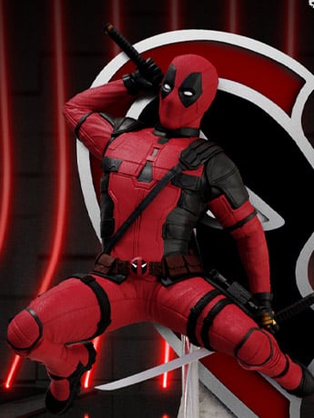 Beast Kingdom Marvel Deadpool & Wolverine D-Stage DS-164 Deadpool 6-Inch Figure