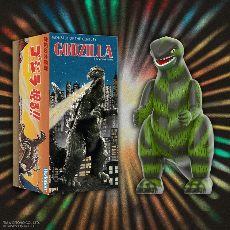 Super7 Toho ReAction Godzilla (Marusan Tin) 3.75-Inch Figure - View 6