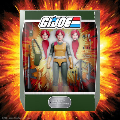 Super7 G.I. Joe Ultimates Scarlett Plastic Action Figure - View 5