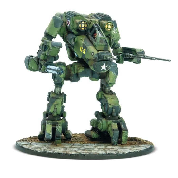 Warlord Games Konflikt '47: Linebacker Jump Walker Plastic Miniature - View 3