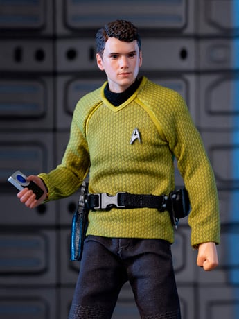 Hiya Toys Star Trek 2009 Exquisite Super Series Pavel Chekov 1/12 Scale PX Previews Exclusive Action Figure