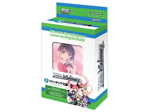 Bushiroad Weiss Schwarz Fujimi Fantasia Bunko Vol. 2 Trial Deck English Edition