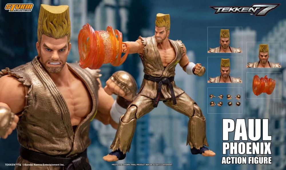 Storm Collectibles Tekken 7 Paul Phoenix (Special Edition) 1/12 Scale Exclusive Action Figure - View 3