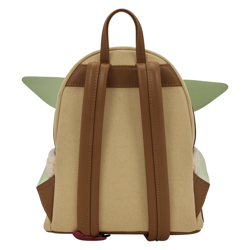 Loungefly Star Wars: The Mandalorian Grogu Cosplay 10.5-Inch Mini Backpack in Polyurethane - View 5