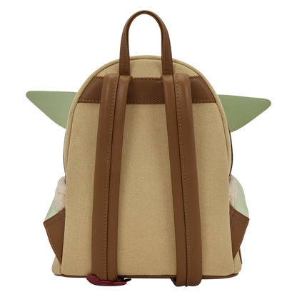 Loungefly Star Wars: The Mandalorian Grogu Cosplay 10.5-Inch Mini Backpack in Polyurethane - View 5