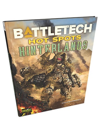 Catalyst Game Labs BattleTech Hot Spots Hinterlands Tabletop Game Collectible
