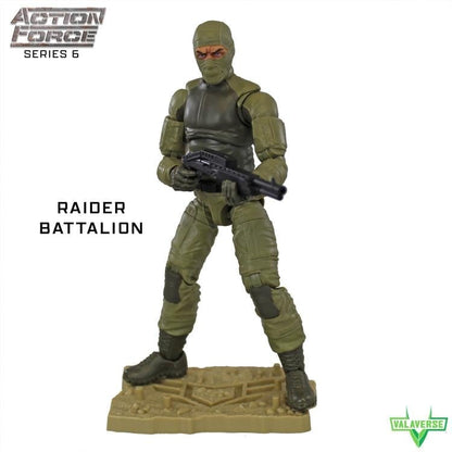 Valaverse Action Force Raider Battalion Trooper 1/12 Scale Plastic Action Figure - View 4