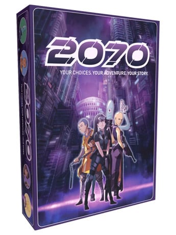 Van Ryder Games Graphic Novel Adventures 2070 Interactive Graphic Novel Book