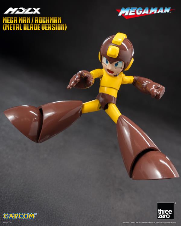 threezero Mega Man MDLX Articulated Figure Series Mega Man (Metal Blade Ver.) 4-Inch Action Figure - View 11