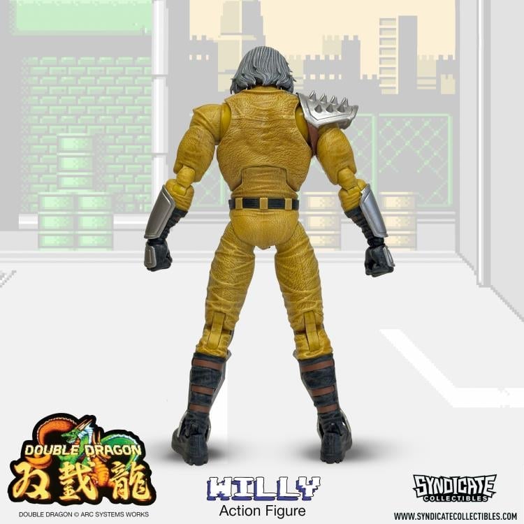 Syndicate Collectibles Double Dragon Willy Deluxe Action Figure - View 10