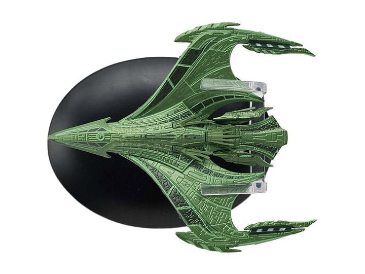 Eaglemoss Star Trek Online Starships Collection #6 Romulan Vastam-Class Command Warbird - View 6