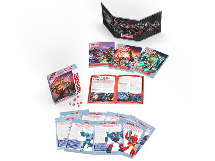 Renegade Game Studios Transformers Roleplaying Game Beginner Box: Roll Out Tabletop RPG Starter - View 2