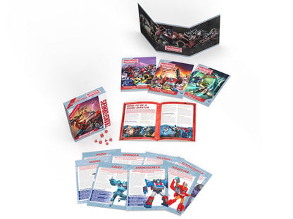 Renegade Game Studios Transformers Roleplaying Game Beginner Box: Roll Out Tabletop RPG Starter - View 2