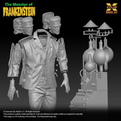 X-Plus Universal Monsters The Monster of Frankenstein 1/8 Scale Model Kit 10-Inch - View 12