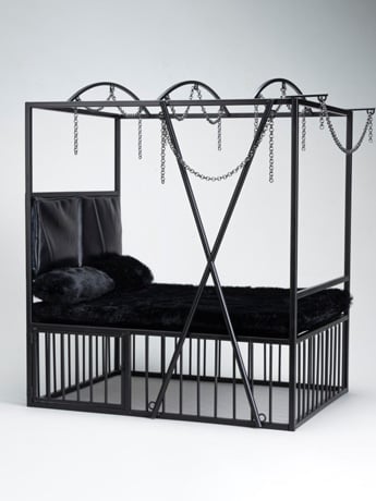 MMMToys Multi-Function Bed 1/6 Scale Diorama Accessory in Resin and Metal