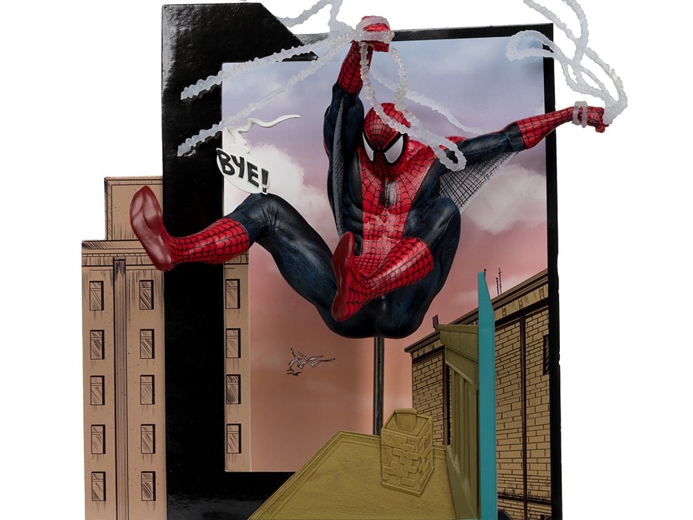 McFarlane Toys Marvel Comics Spider-Man (Spider-Man #6 Ver. 2) 1/10 Scale Action Figure - View 2