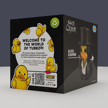 Numskull Alice Cooper TUBBZ Cosplaying Duck Boxed Edition 4-Inch PVC Collectible - View 8