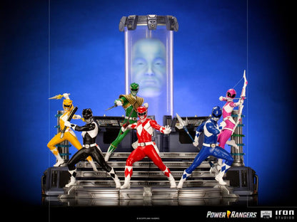 Iron Studios Mighty Morphin Power Rangers Battle Diorama Series Black Ranger 1/10 Scale Limited Edition Statue - View 15