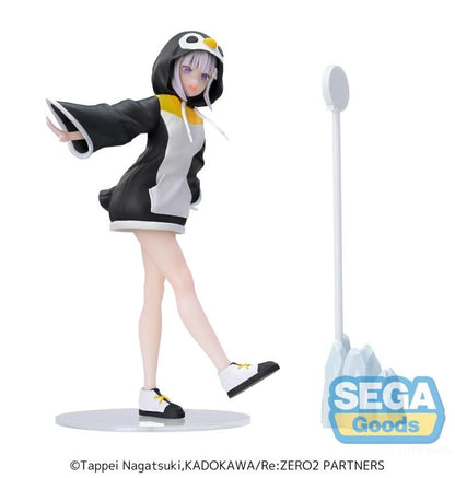 Sega Re:Zero Starting Life in Another World Luminasta Emilia (Kotoriasobi Ver.) Figure, 7.9-Inch - View 11