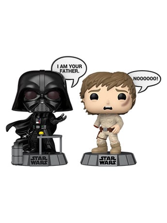 Funko Pop! Star Wars Darth Vader and Luke Skywalker (I Am Your Father) Vinyl Figure Two-Pack