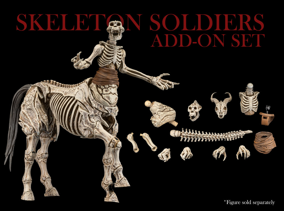 Four Horsemen Mythic Legions Reinforcements 3 Skeleton Soldiers Add-On Accessory Set - View 7