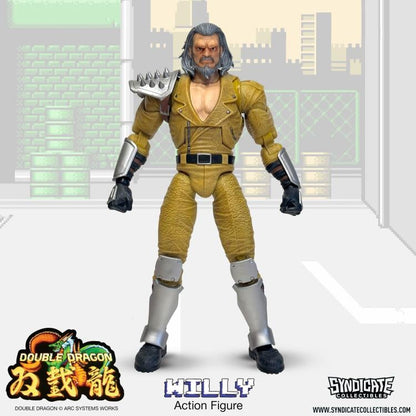 Syndicate Collectibles Double Dragon Willy Deluxe Action Figure - View 9