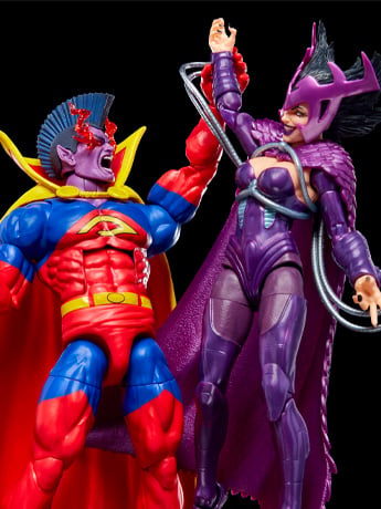 Hasbro Marvel Legends X-Men Gladiator and Deathbird Action Figure Two-Pack