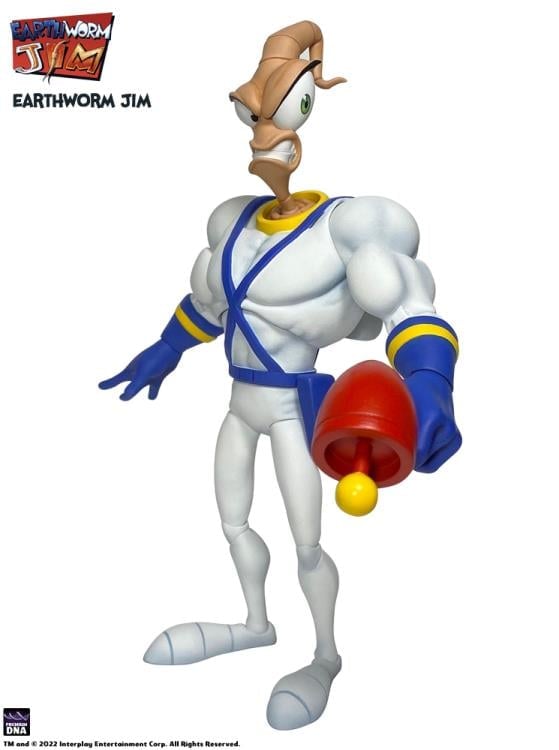 Premium DNA Earthworm Jim 6-Inch 1/12 Scale Figure - View 13