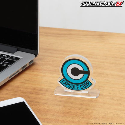 Bandai Dragon Ball Capsule Corporation Acrylic Logo Display EX Exclusive - View 9