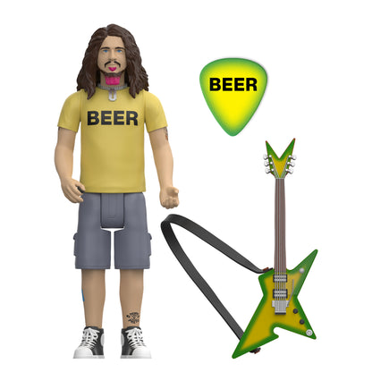 Super7 Dimebag Darrell ReAction Dimebag Darrell Beer Shirt Action Figure - View 4
