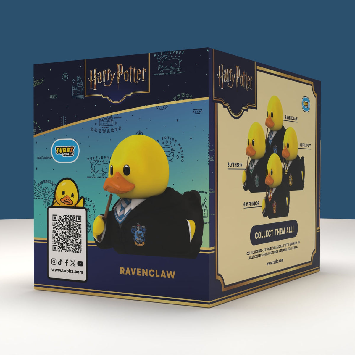 Numskull Harry Potter Tubbz Ravenclaw Cosplaying Duck (Boxed Edition) 3.5-Inch - View 8