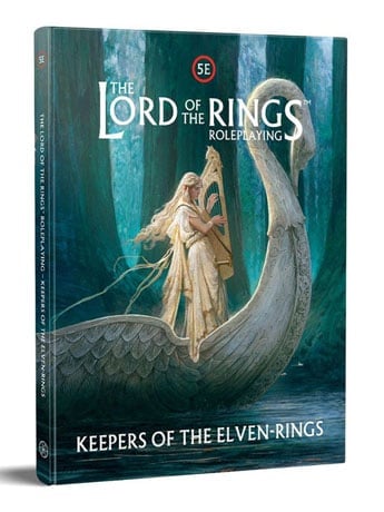 Free League Publishing The Lord of the Rings Roleplaying: Keepers of the Elven-rings Book