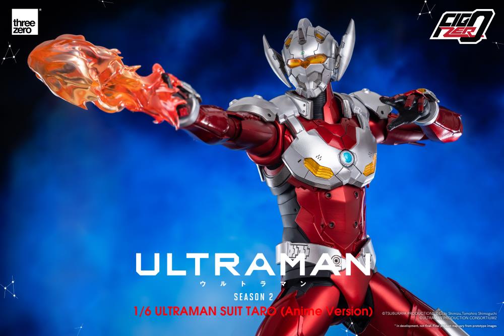 threezero Ultraman FigZero Ultraman Suit Taro (Anime Ver.) 1/7 Scale Figure 12-Inch - View 14