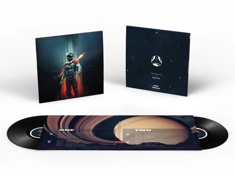 Laced Records Starfield Original Soundtrack on Vinyl 2XLP - View 4