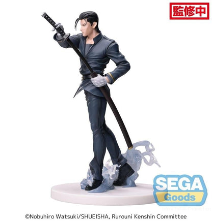 Sega Luminasta Rurouni Kenshin: Meiji Swordsman Romantic Story Hajime Saito PVC Figure, 8.3-Inch - View 10