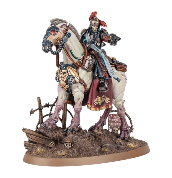 Games Workshop Warhammer 40,000 Astra Militarum Lord Marshal Dreir Citadel Plastic Miniature - View 3