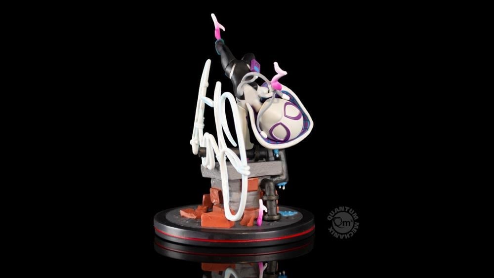 Quantum Mechanix Marvel Q-Fig Elite Ghost-Spider Diorama 4-Inch Statue - View 8