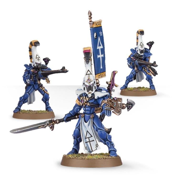 Games Workshop Warhammer 40,000 Aeldari Dire Avengers Plastic Miniatures Set - View 4
