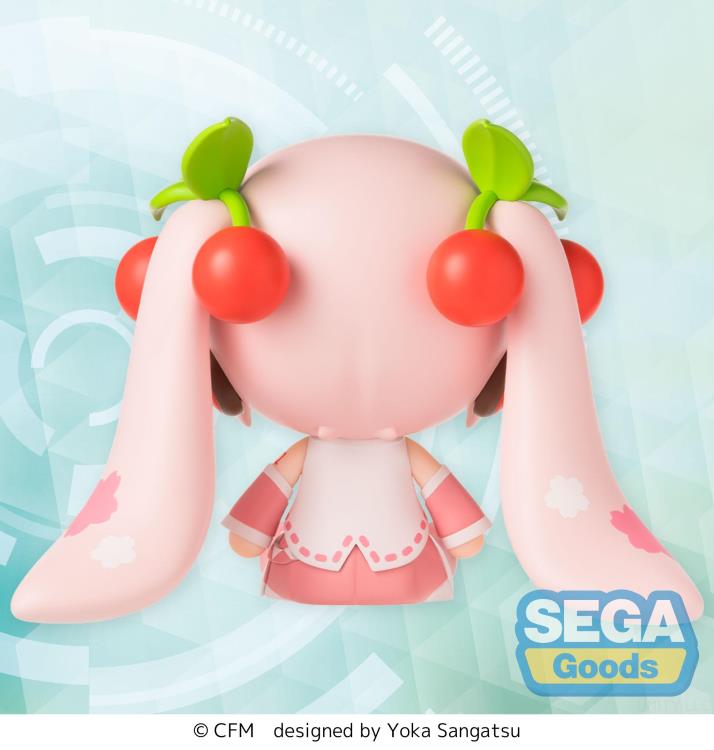 Sega Vocaloid Fuwa Petit Sakura Miku Chibi Figure 3-Inch - View 8