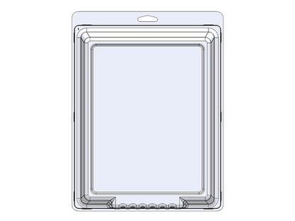 MOC Masters 11.5-Inch x 9.125-Inch Cardback UV Protective Case Six-Pack - View 2