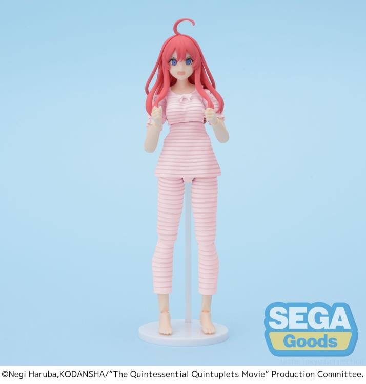 Sega The Quintessential Quintuplets Movie Movingood!!! Itsuki Nakano Plastic Figure - View 4