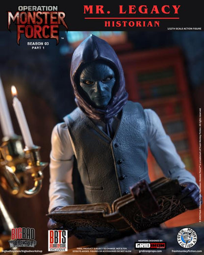 BigBadWorkShop Operation: Monster Force Season 03 Part 1 Mr. Legacy 1/12 Scale Action Figure - View 5