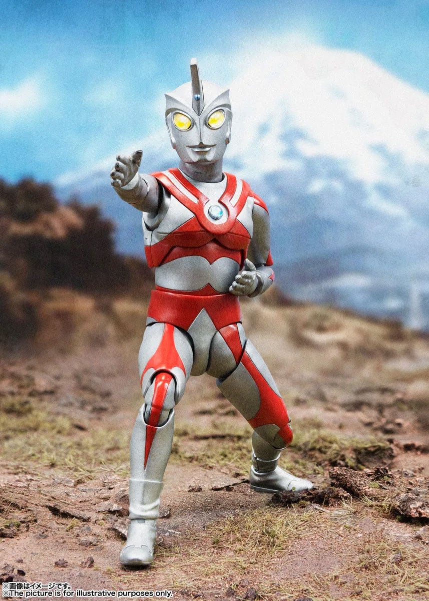 Bandai S.H.Figuarts Ultraman Ace Action Figure 6-Inch (Reissue) - View 3