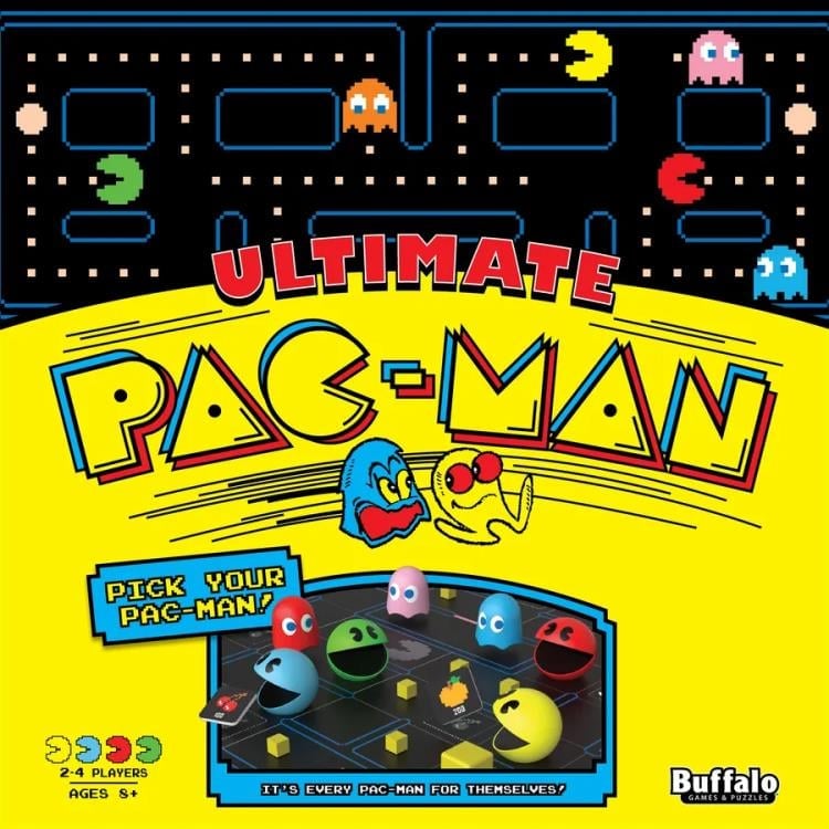 Buffalo Games Pac-Man Ultimate Pac-Man Tabletop Board Game - View 3