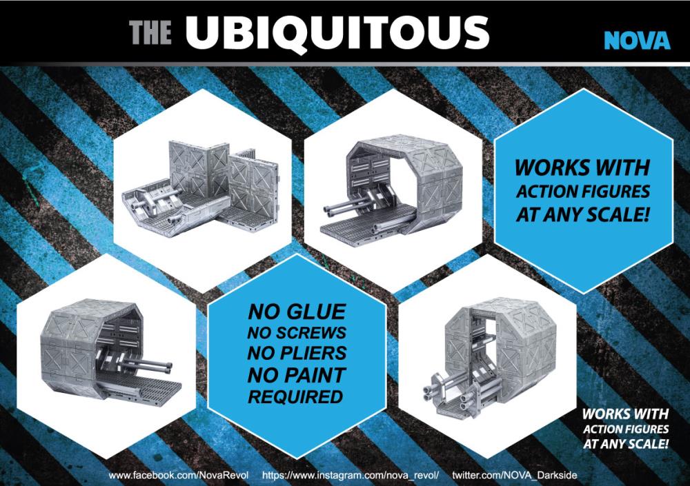 Nova The Ubiquitous UB-01 Diorama Set in 1/18 Scale - View 11