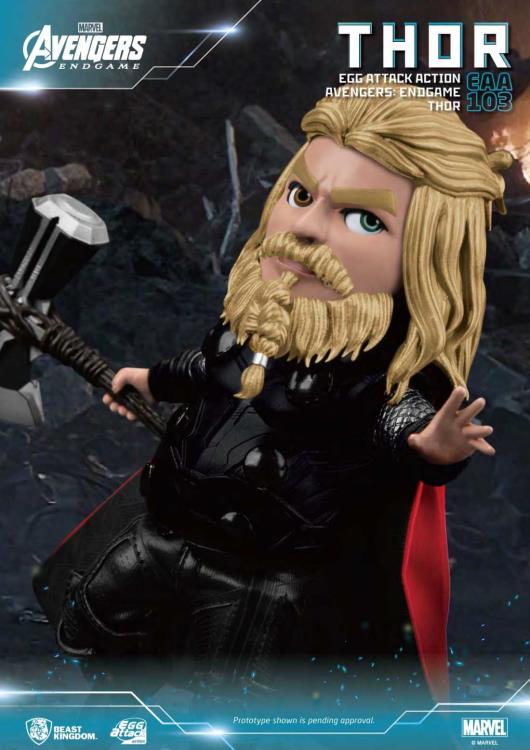 Beast Kingdom Egg Attack Action EAA-103 Avengers: Endgame Thor PX Previews Exclusive, 6.5-Inch - View 15