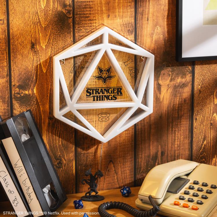 Paladone Stranger Things Season 5 Wall Mountable D20 Dice LED Neon Light, 9.4-Inch - View 5