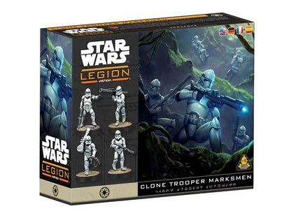 Atomic Mass Games Star Wars: Legion Clone Trooper Marksmen Expansion Miniatures for the Legion Game - View 2