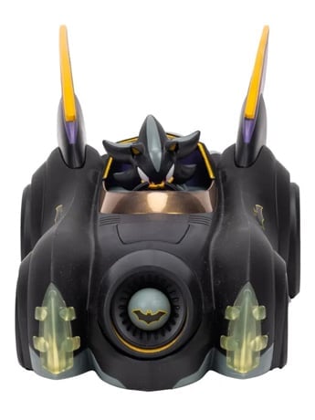 Jakks Pacific DC Comics x Sonic the Hedgehog Batmobile and Shadow as Batman Set